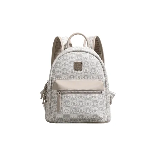 OCTSUI ПУ (полиуретан) Одно плечо Портативный Рюкзак Женские Экрю