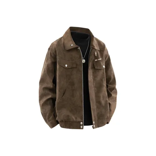 SK.TRIP Коричневый Мужские Куртки