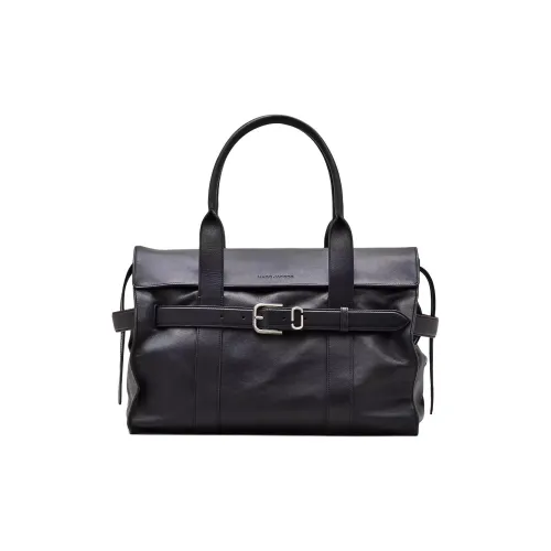 MARC JACOBS Cotton Denim Bag Women's Black