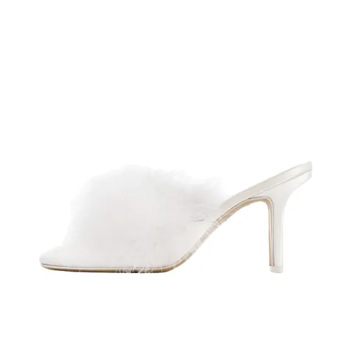 SOPHIA WEBSTER Нет Особенный Эффект Домашние тапочки 8,5 см Женские Белые