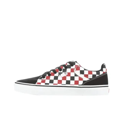 Vans Seldan Скейтборд Кроссовки Мужские Черные Красные