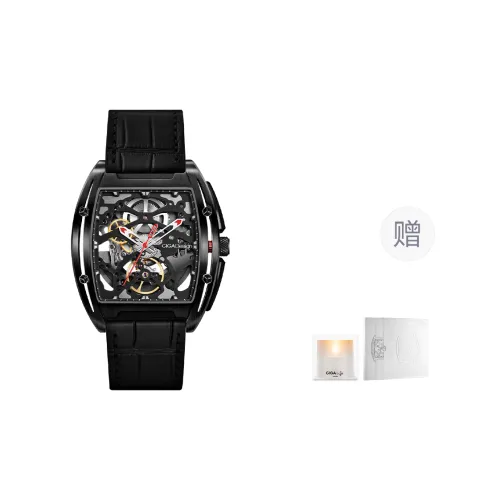 CIGA design Автоматический механический механизм Мужские часы Z Series 40,8mm*48mm*12,3mm Черный