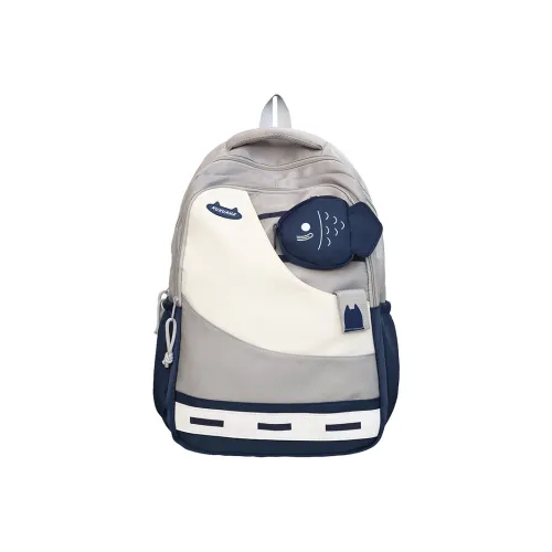 G.DUCKKIDS Nylon Backpack Standard Gray Black Purple Khaki Green G.DUCKKIDS Нейлон Рюкзак Стандартный Серый Черный Фиолетовый Хаки Зеленый