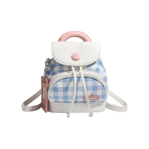 DIFFERENT FACES ПУ (полиуретан) Рюкзак Женские Синий