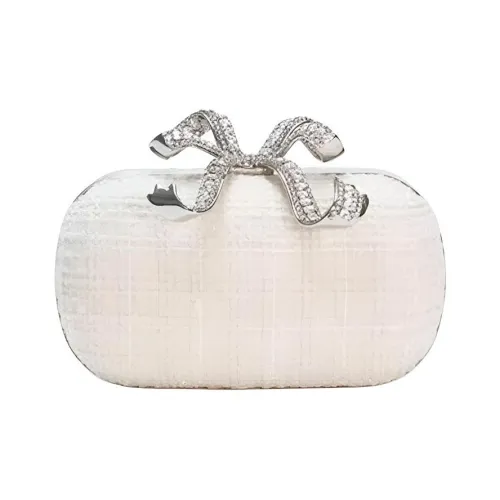 Self Портрет Полиэстер Клатч Мини Женская Белая