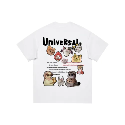 Universal Templates Короткий рукав T-рубашки унисекс