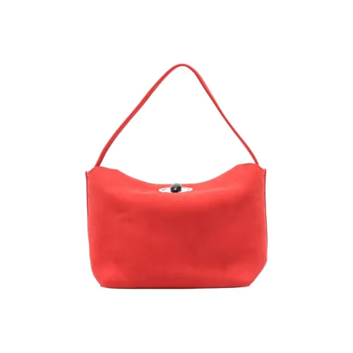 Christopher Esber Сумка из телячьей замши Женская Красная