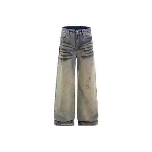 BEAR UNION Blue Women's Jeans BEAR UNION Синий Женские Джинсы