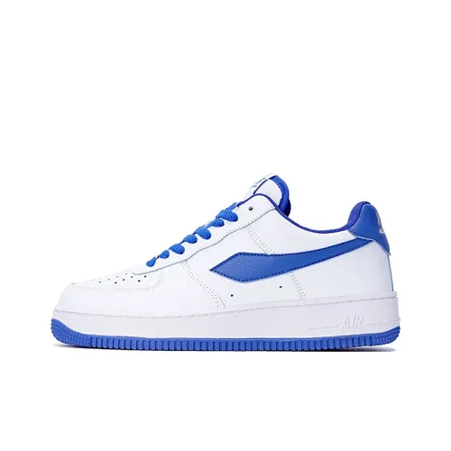 GLO BULL Высота Увеличивающие Устойчивые к Износу Легкие И Дышащие Низкие Кроссовки для Скейтбординга Мужские Белые и Синие