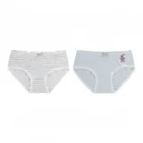 Синие полосы + синий медведь, 2 упаковки