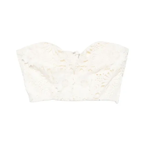 Rotate Белый Женский Топ без бретелек