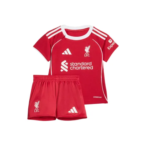 Adidas Повседневная спортивная одежда Football SS25 LIVERPOOL FC 25 26 Дом Малыш Kit KIDS 2 предметный комплект для детей