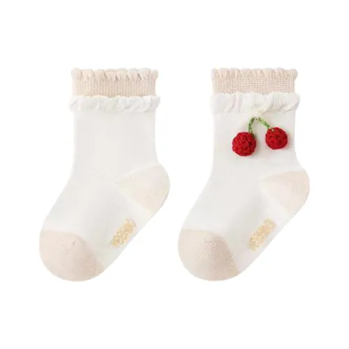 YeeHoO Ecru Unisex Socks YeeHoO Экрю Унисекс Носки