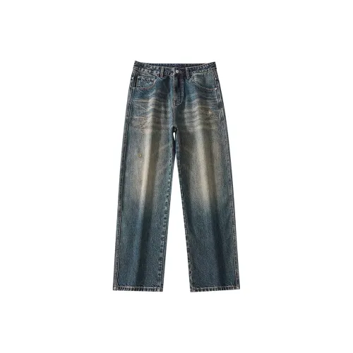 UKTK Синий Мужской Джинсы