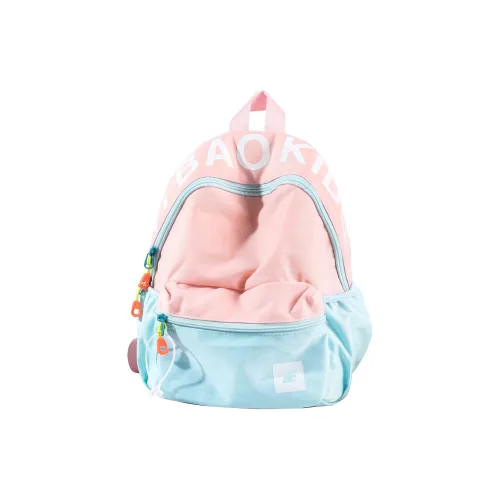 Besirbear Нейлон Рюкзак Стандартный Женский Розовый Светло-Синий