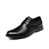 Черный-Острач с текстурой (Кожа, размер обуви: размер 40 в этой модели = Спортивная обувь 41)