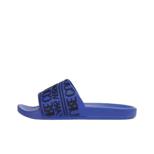VERSACE JEANS COUTURE Rubber Slide Тапочки Мужской Синий