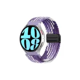 Виноградный фиолетовый [Магнитная застежка, ткань, вязаный ремешок]