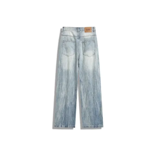 OULUDE Blue Men's Jeans OULUDE Синий Мужской Джинсы