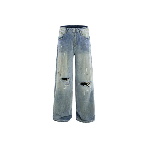 BEAR UNION Blue Women's Jeans BEAR UNION Синий Женские Джинсы