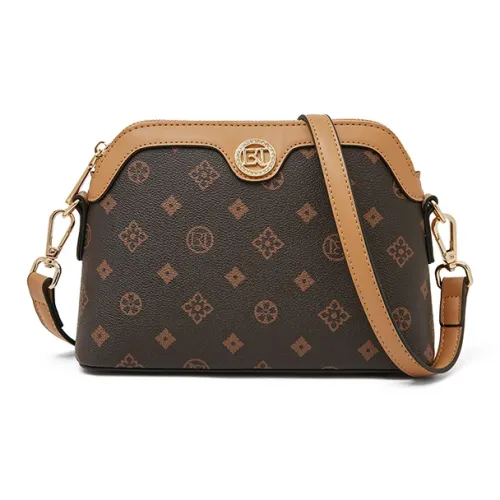 Old Man's Head Сумка через плечо из синтетической кожи стандартная женская кофейного белого цвета