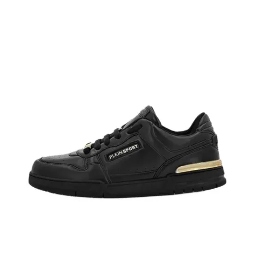 PLEIN SPORT Viper Ii Core Low Top Скейтборд Кроссовки Unisex Черный Золото