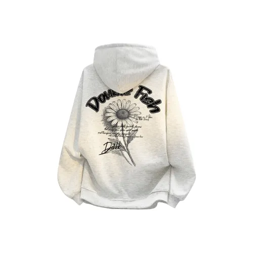 DOUBLEFISH Длинный рукав Толстовка Унисекс