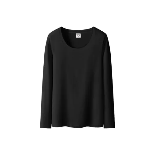 PKRT Черные Женские T-рубашки