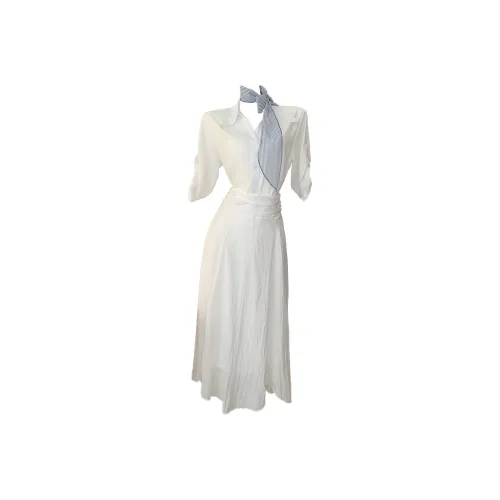 Meanalot Белый Женские Комплекты с Юбкой