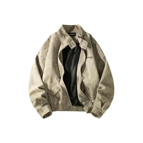 Yaoqi Унисекс Кожаные куртки