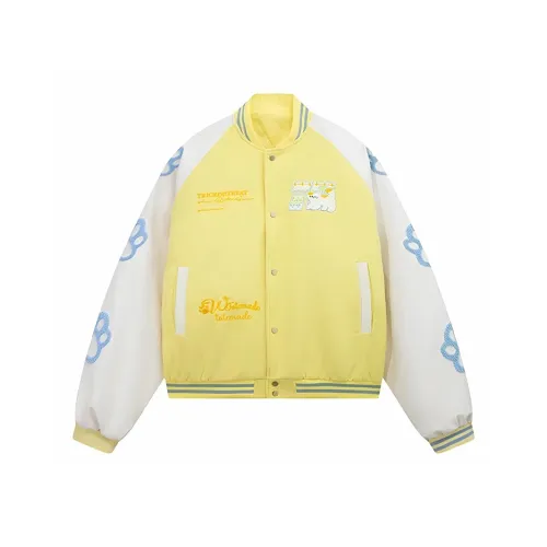 PISYPOX Желтый Унисекс Куртки