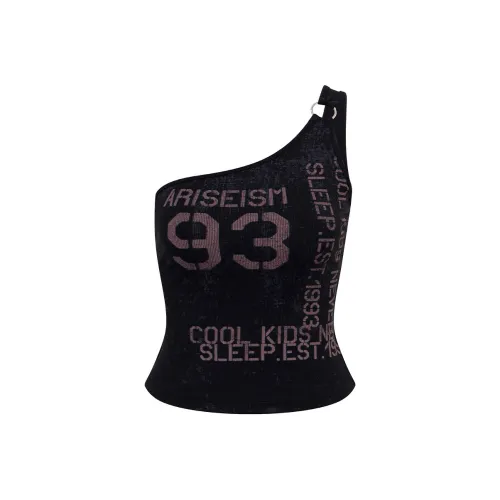 Ariseism Дизайн Inspirated Топ на бретелях Hot Girl Slim Fit Топ Женский