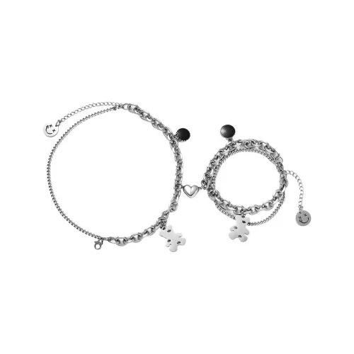 QIMEILA Браслеты из титанового стального сплава Унисекс