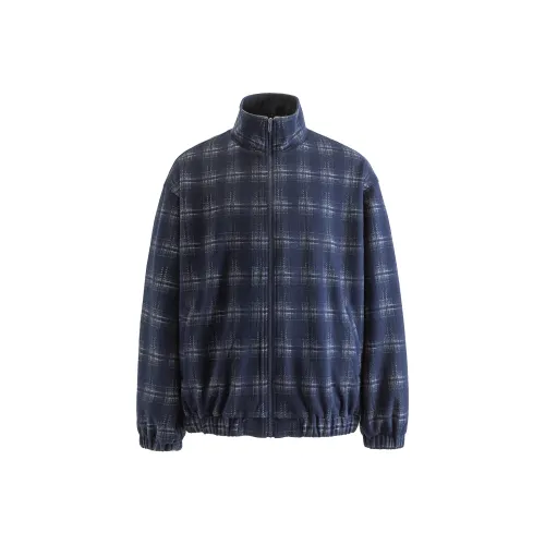 HYLHYL Темно-синие унисекс куртки