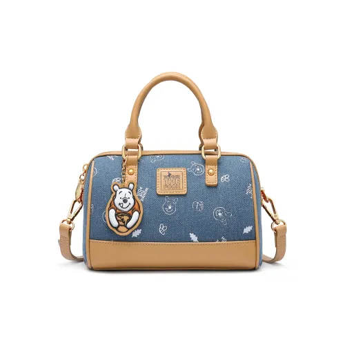 Серия Disney Winnie The Pooh Ткань Сумка Женская Джинсовый Синий