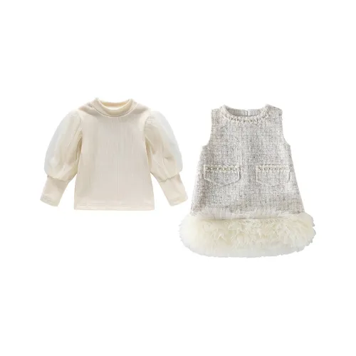 SUPEREDGE Белый набор для дошкольных учреждений с юбкой