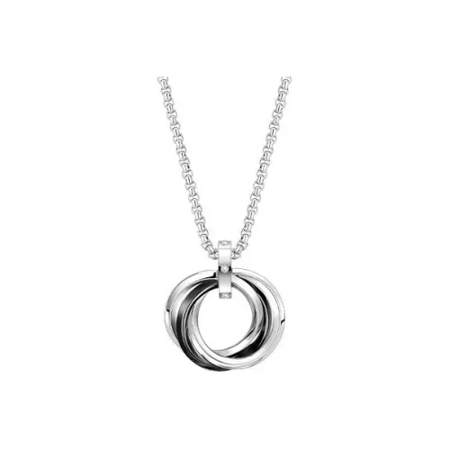 IL CO. Сплав Ожерелья Унисекс Серебряный