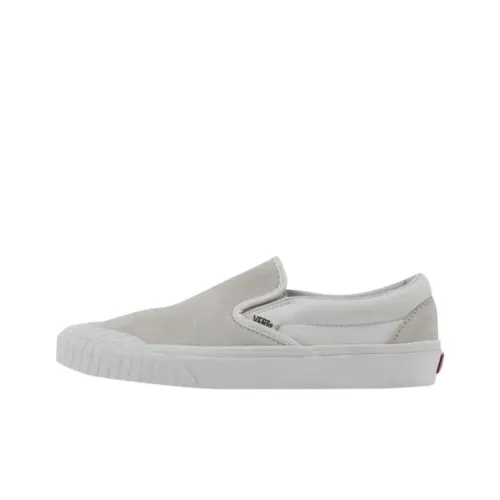 Vans CLASSIC Slip-On Скейтборд Кроссовки Унисекс Серый