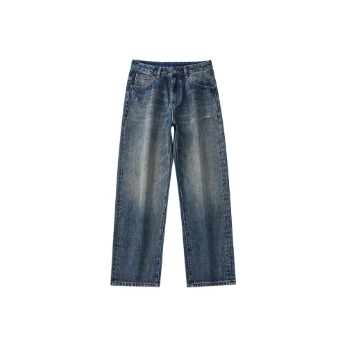 UKTK Синий Мужской Джинсы