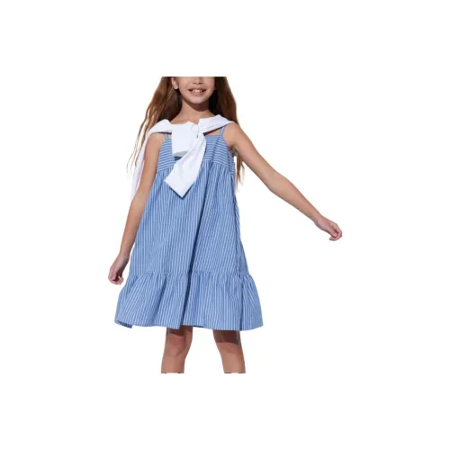 UNIQLO Детское платье синий цвет