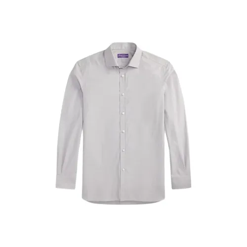 Ralph Lauren Purple Label Серые Мужские Рубашки
