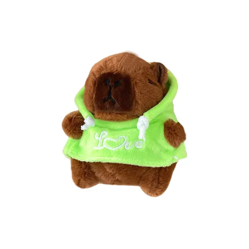 ZHICHUANGJIA Милый свитшот капибара кукла креативный капибара кукла плюшевый брелок 10,5 см рекомендуемая высота