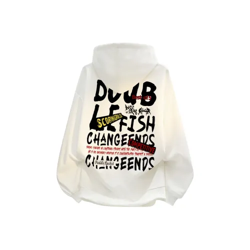 DOUBLEFISH Длинный рукав Толстовка Унисекс