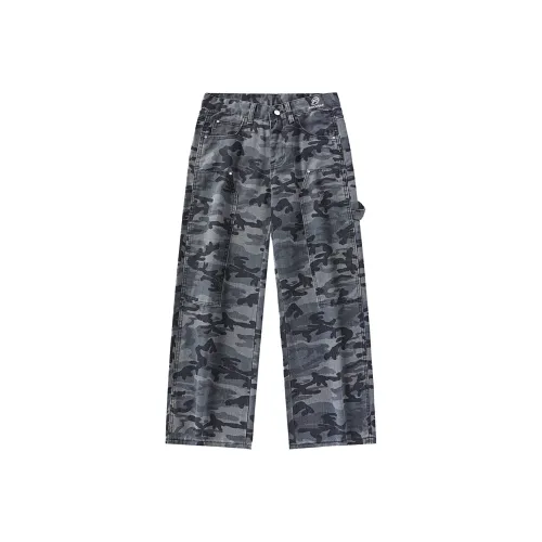 FORCEPULR Камуфляж Унисекс Повседневные Штаны