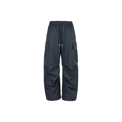 GOODFIGHT Темно-синие унисекс повседневные штаны