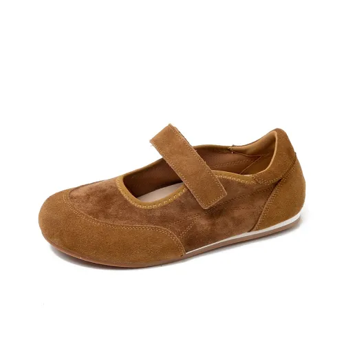 Happy Fish Плоская подошва Туфли Мэри Джейн Женские