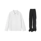 Повседневная спортивная одежда (белый + черный)