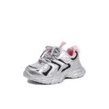 Розовый, женский, удобный, повседневный, массивные кроссовки