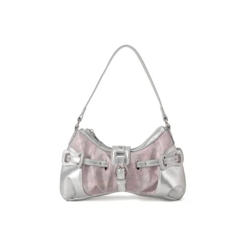 LINLIYOUMAO Сумка через плечо из синтетической кожи женская розовая