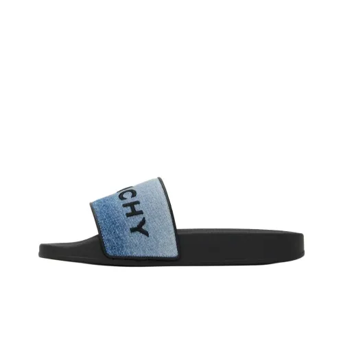 Givenchy Rubber Slide Тапочки Женские Синие